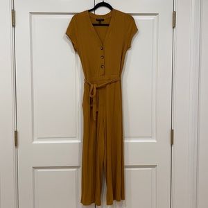 Banana Republic Wide Leg Cropped Leg Jumpsuit